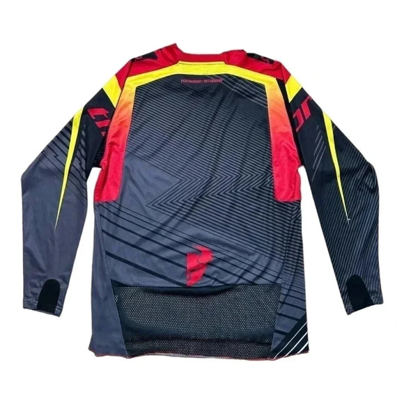 THOR Black Dirt Bike Jersey Size Small - Picture 8 of 8